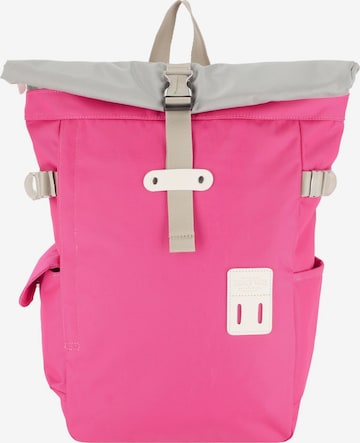 Harvest Label Backpack 'Norikura ' in Pink: front
