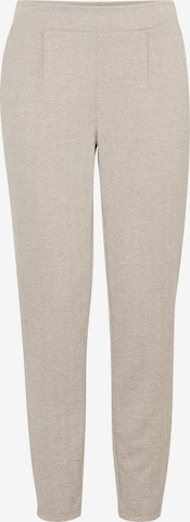 Pantaloni con pieghe 'IHKate' di ICHI in beige: frontale