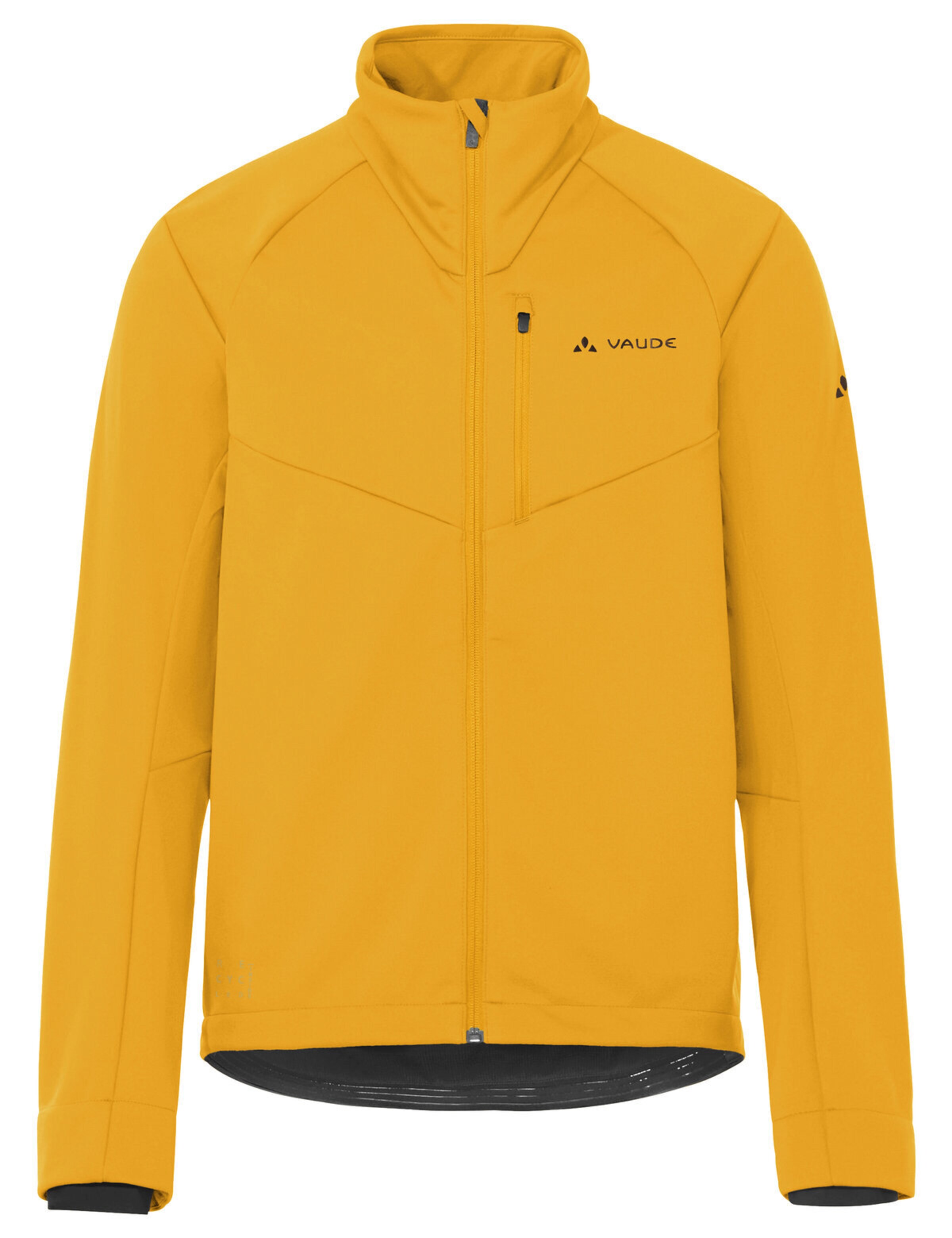 VAUDE Sports jacket 'Posta VII' in Yellow: front