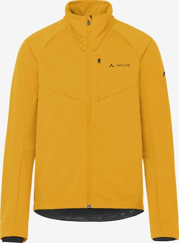 VAUDE Sports jacket 'Posta VII' in Yellow: front