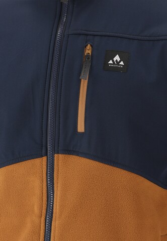 Whistler Funktionsfleecejacke 'Evo' in Braun