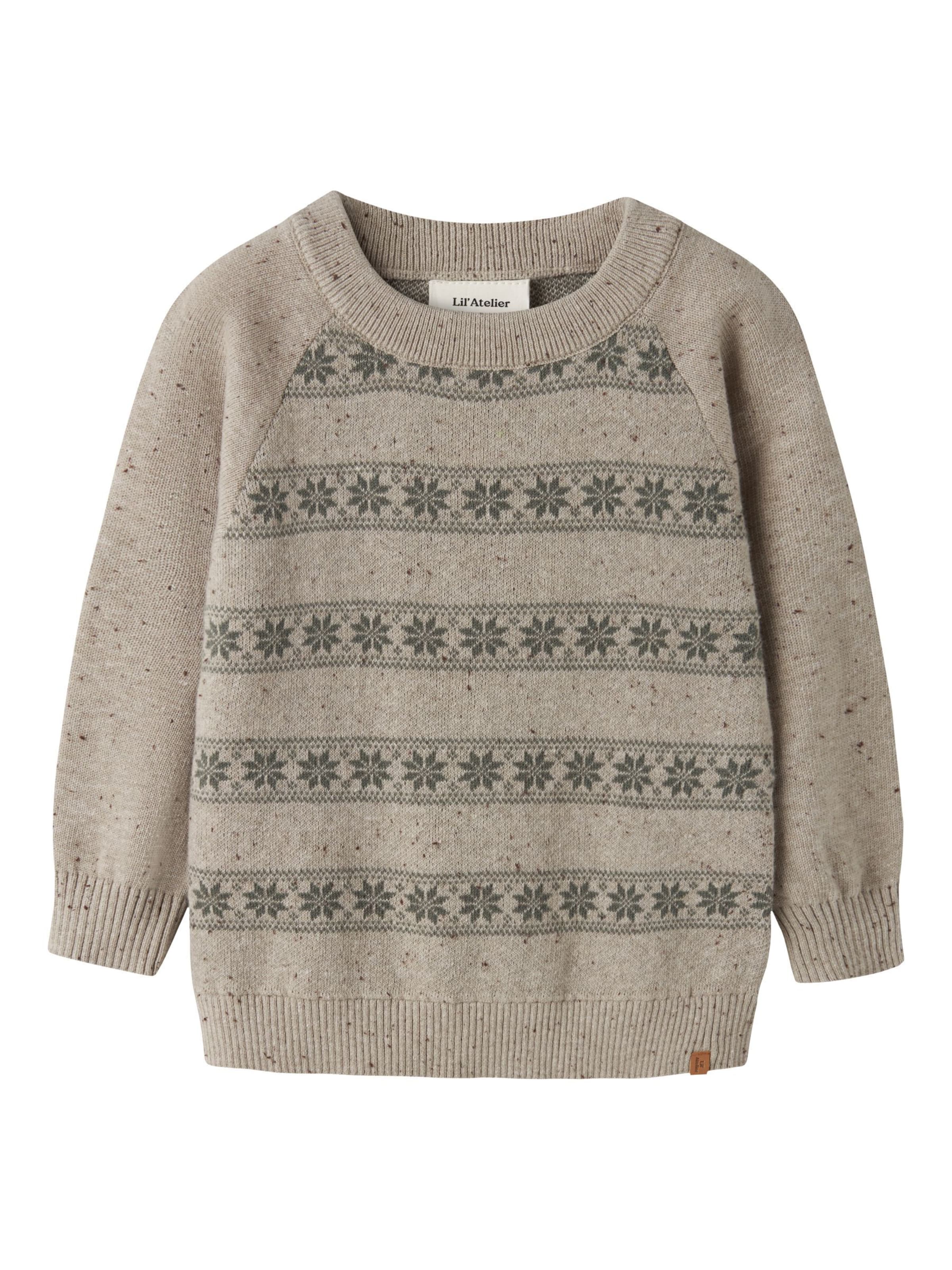 Lil'Atelier - Jersey en beige: frente