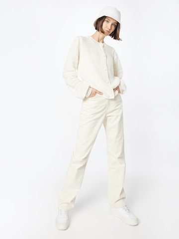 Moves Knit Cardigan in White