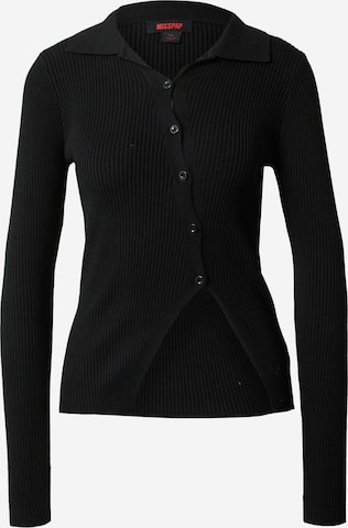 Misspap Strickjacke in Schwarz: predná strana