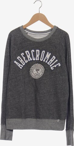 Abercrombie & Fitch Sweatshirt & Zip-Up Hoodie in S in Grey: front