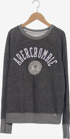 Abercrombie & Fitch Sweatshirt & Zip-Up Hoodie in S in Grey: front