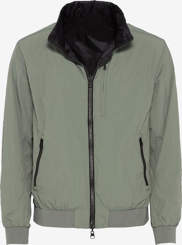 CALAMAR Between-Season Jacket in Green: front