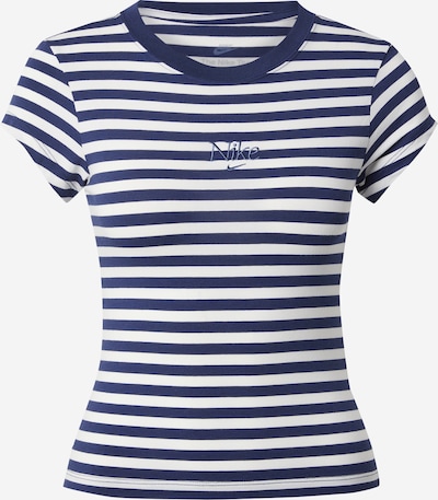 Tricou Nike Sportswear pe bleumarin / alb, Vizualizare produs