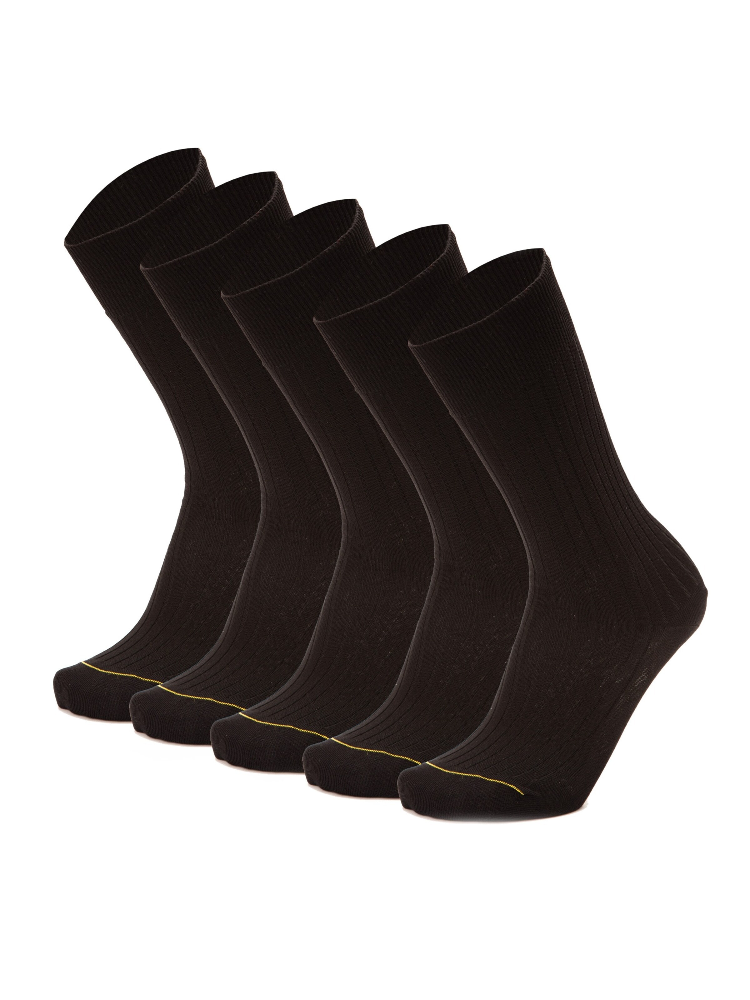 Ciocca Socks in Black: front