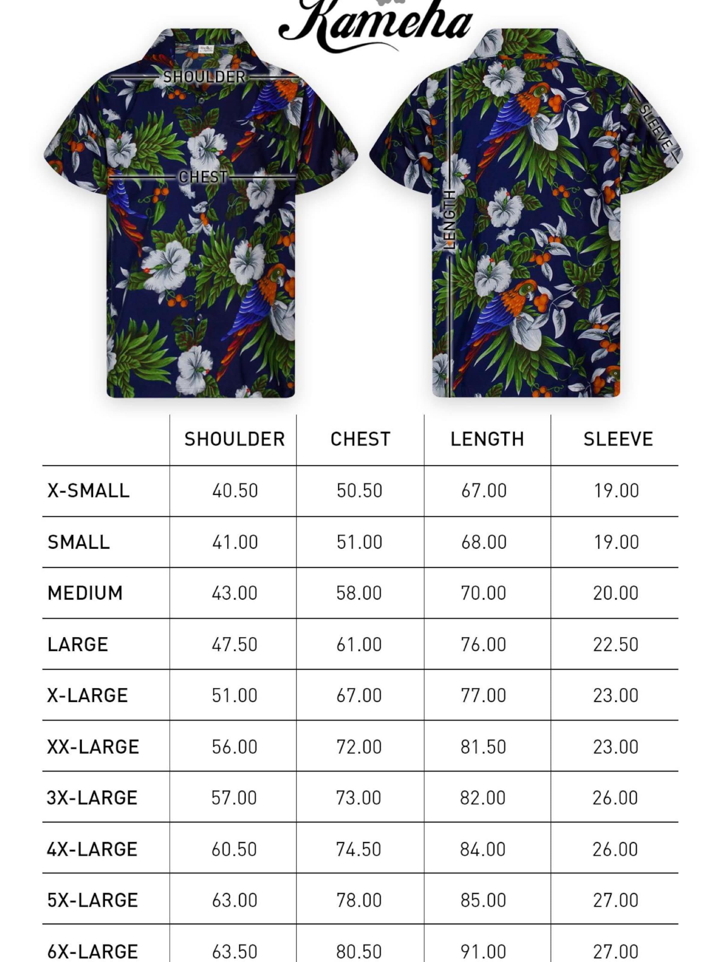 King Kameha Shirt 'Cherryparrot' in Blauw