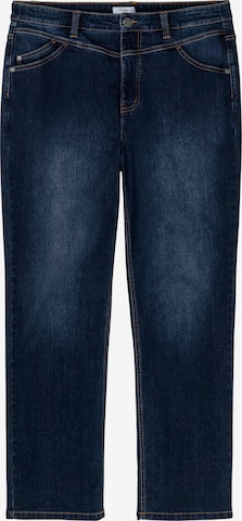 SHEEGO Regular Jeans in Blauw: voorkant