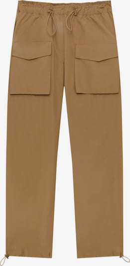 Pull&Bear Pantalon cargo en caramel, Vue avec produit