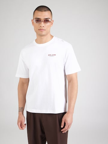 Pepe Jeans - Camiseta 'CHELSEA' en blanco