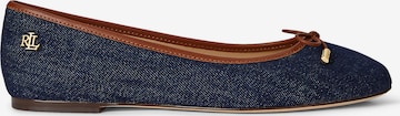 Lauren Ralph Lauren Ballerina 'JAYNA' värissä sininen: etupuoli