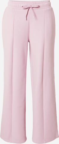 s.Oliver - Perna larga Calças em rosa: frente