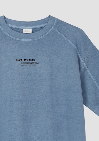 T-Shirt s.Oliver en bleu