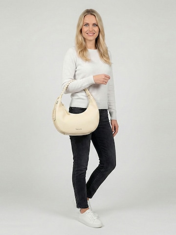 Borsa a spalla 'TAS Kate' di Tamaris in giallo: frontale