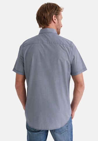Stooker Men Regular Fit Hemd 'Hudson' in Blau