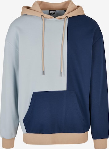 Urban Classics Sweatshirt in Blue: front