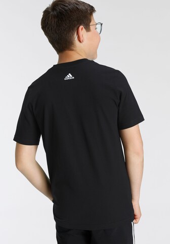 ADIDAS SPORTSWEAR - Camiseta funcional 'Essentials' en negro