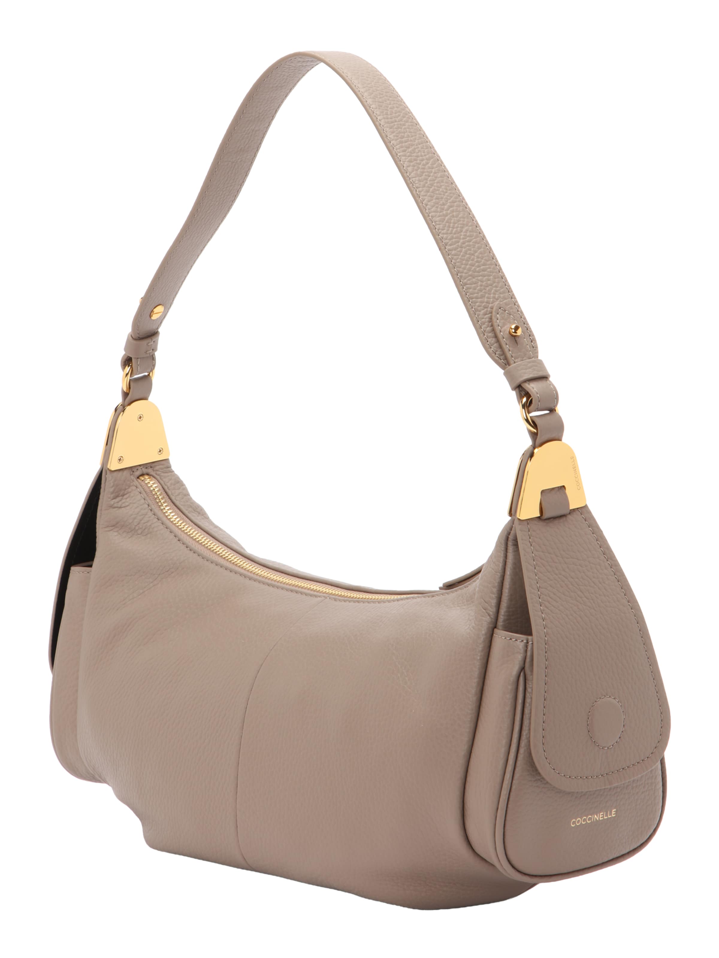Coccinelle Shoulder Bag 'CAMPUS' in Grey: side