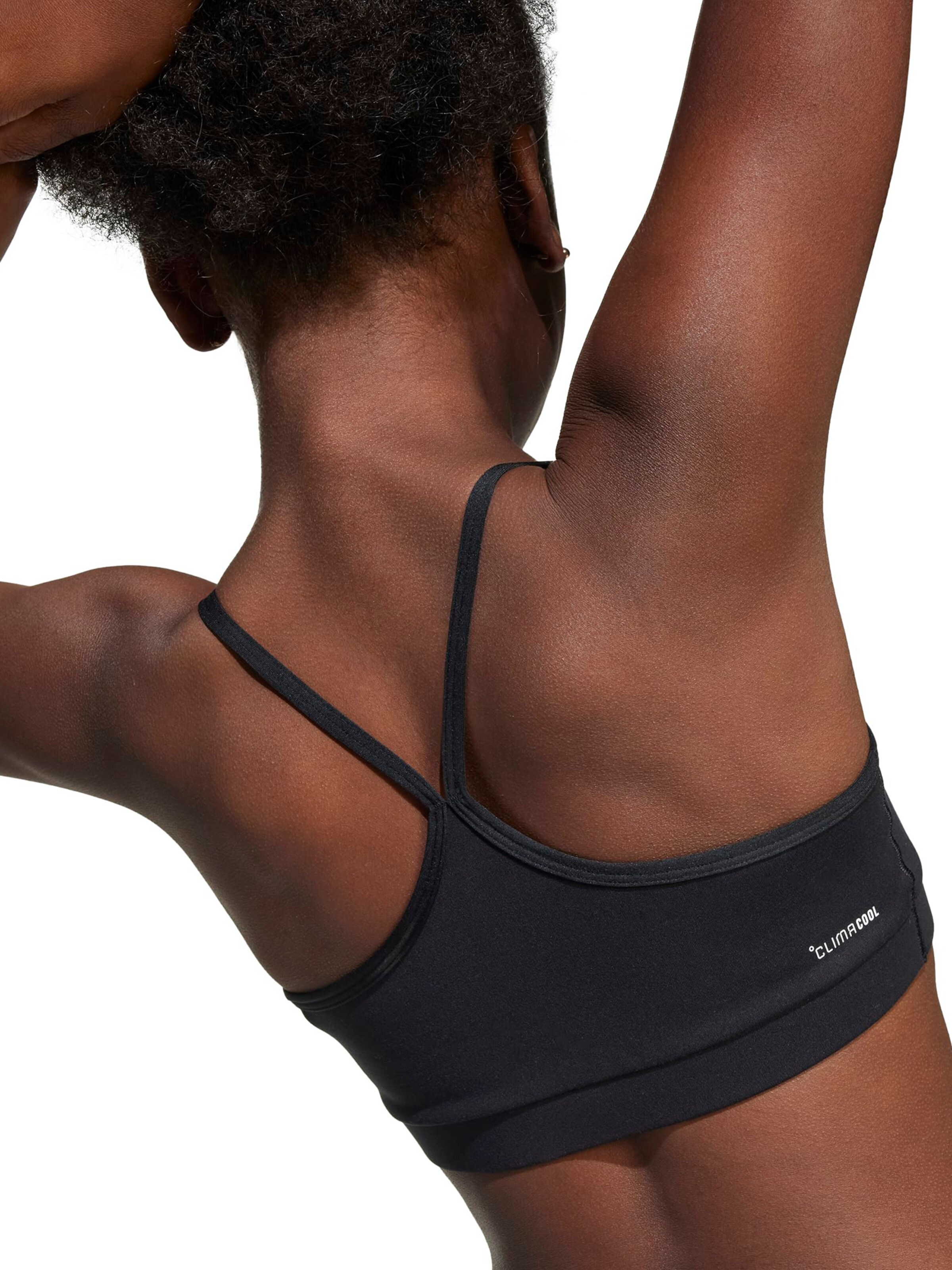 ADIDAS SPORTSWEAR - Bustier Ropa interior deportiva 'Essentials' en negro