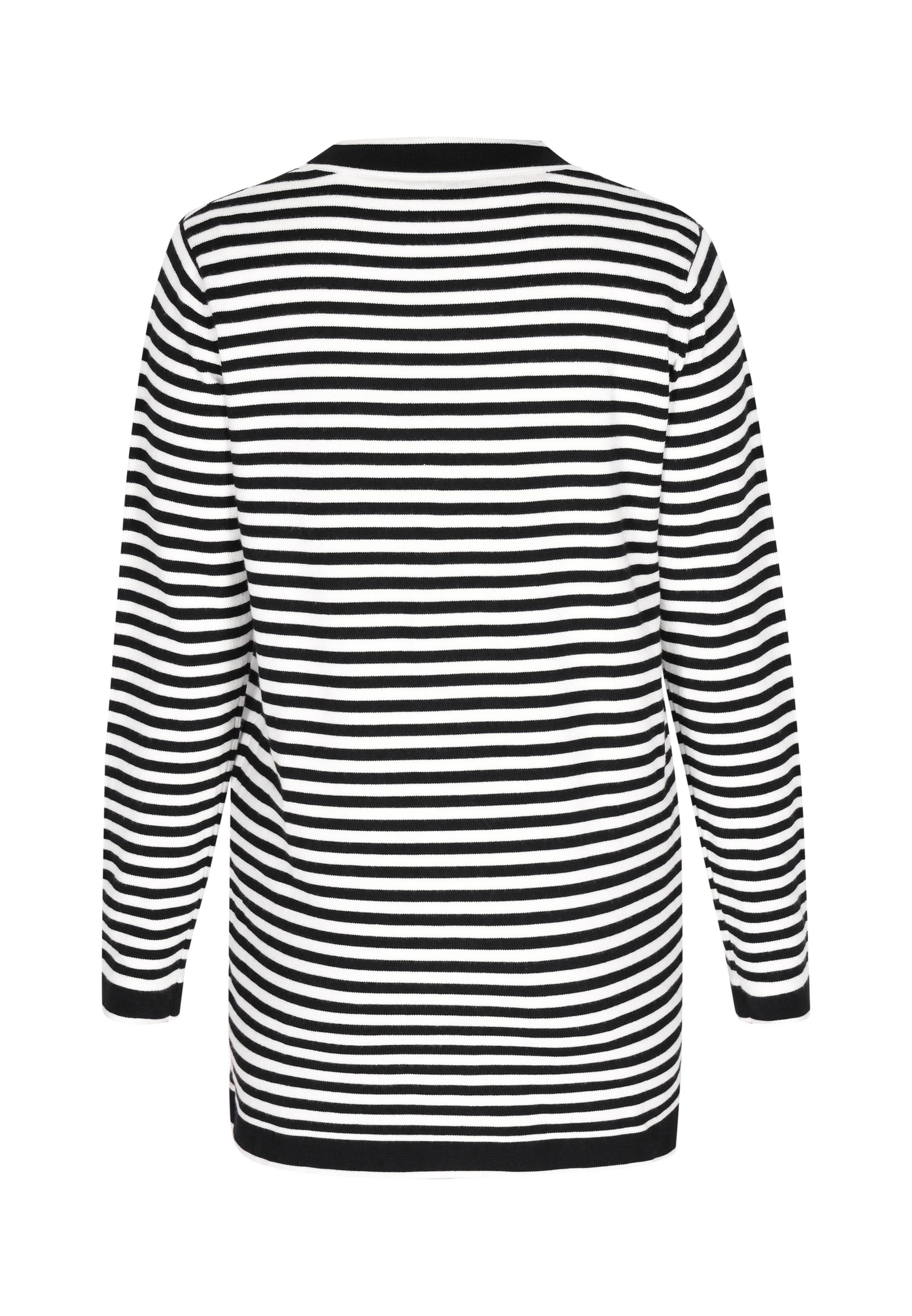 SANIKA Strickjacke in Schwarz