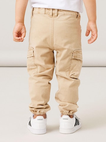 NAME IT Tapered Pants 'Ben' in Beige