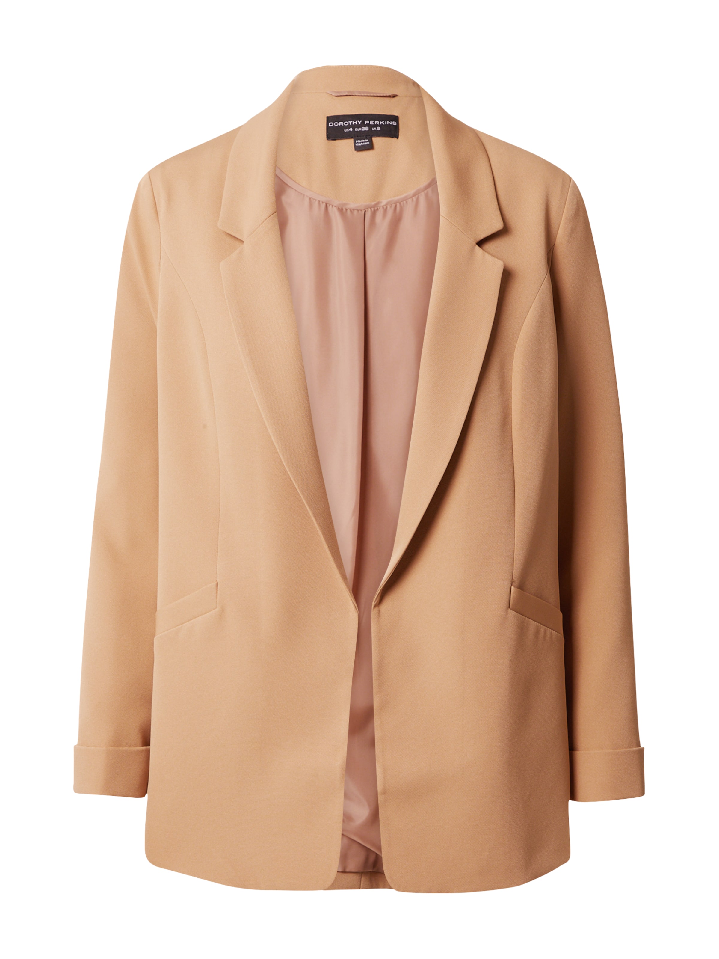 Dorothy Perkins Blazer in Brown: front