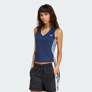 ADIDAS ORIGINALS Топ в Синий: спереди