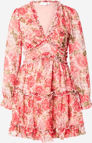 VILA - Vestido 'VIEMSA' en rojo: frente