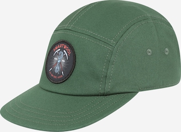 Smartwool Спортна шапка 'Ice Axe Descent 5' в зелено: отпред