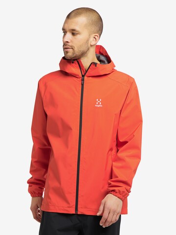 Haglöfs Outdoor jacket 'Buteo' in Orange: front