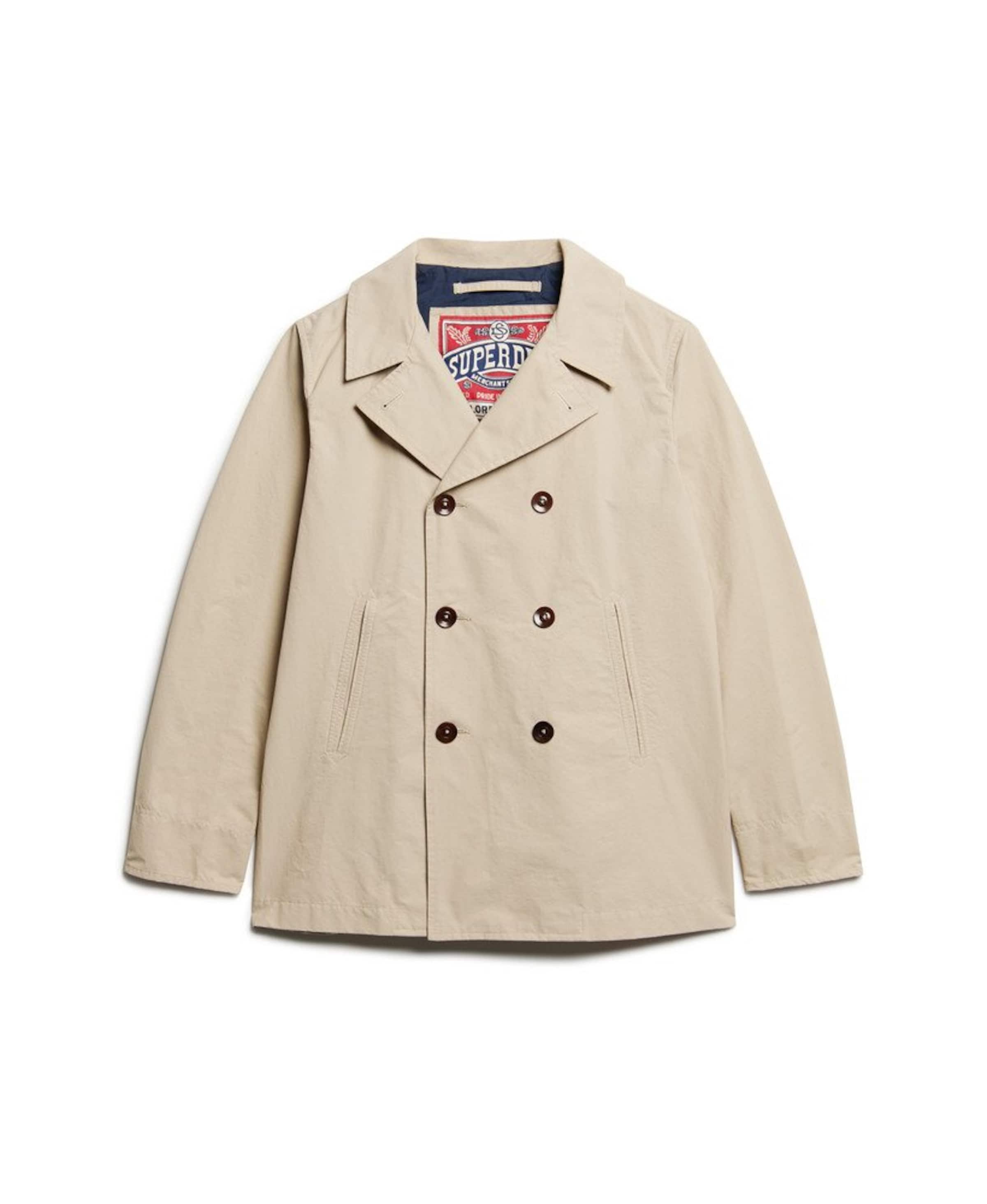 Superdry Tussenjas in Beige: voorkant