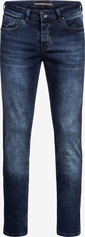 Alessandro Salvarini Slimfit Jeans 'Genova' in Blau: predná strana