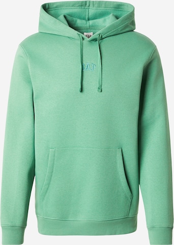 Sweat-shirt GAP en vert : devant