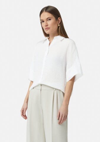 comma casual identity Bluse in Weiß: Vorderseite
