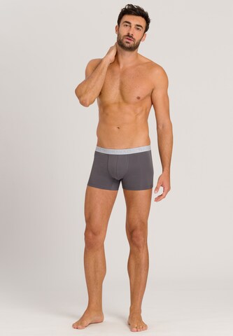 Hanro Boxershorts ' Cotton Essentials ' in Grijs