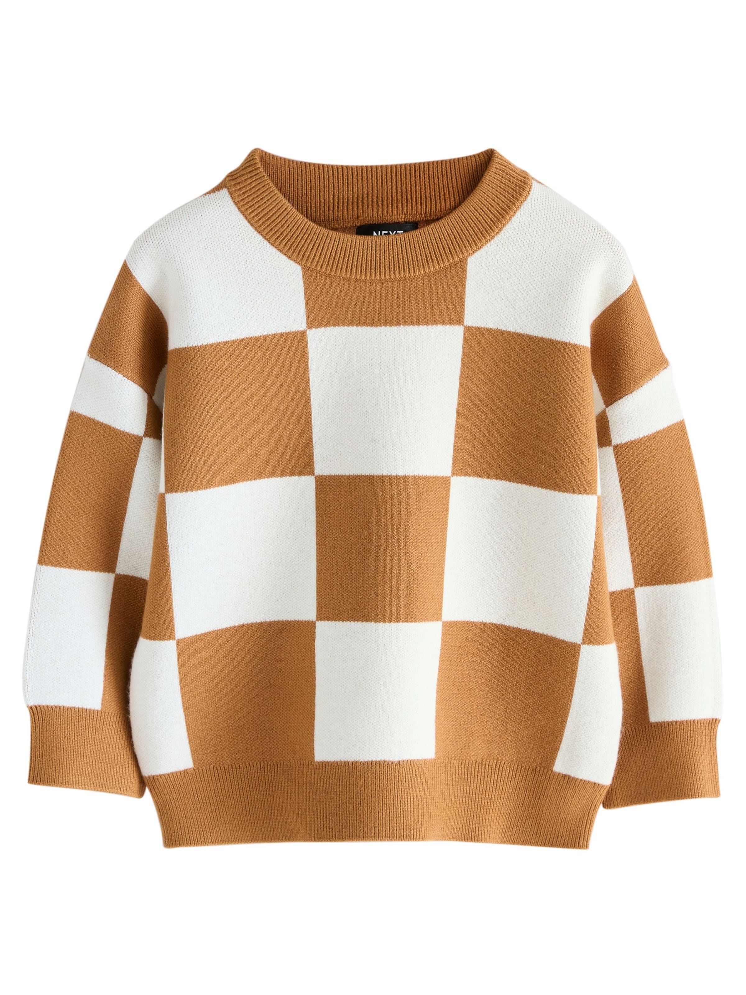 Next Kampsun, värv pruun: eest vaates