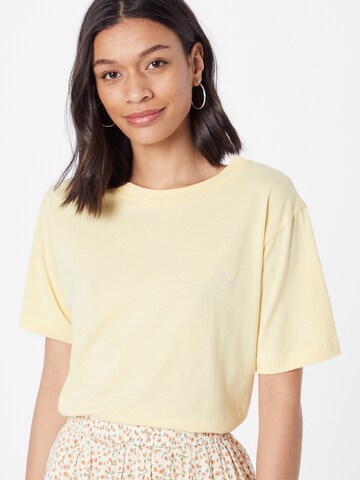 T-shirt 'IBBI' LMTD en jaune : devant