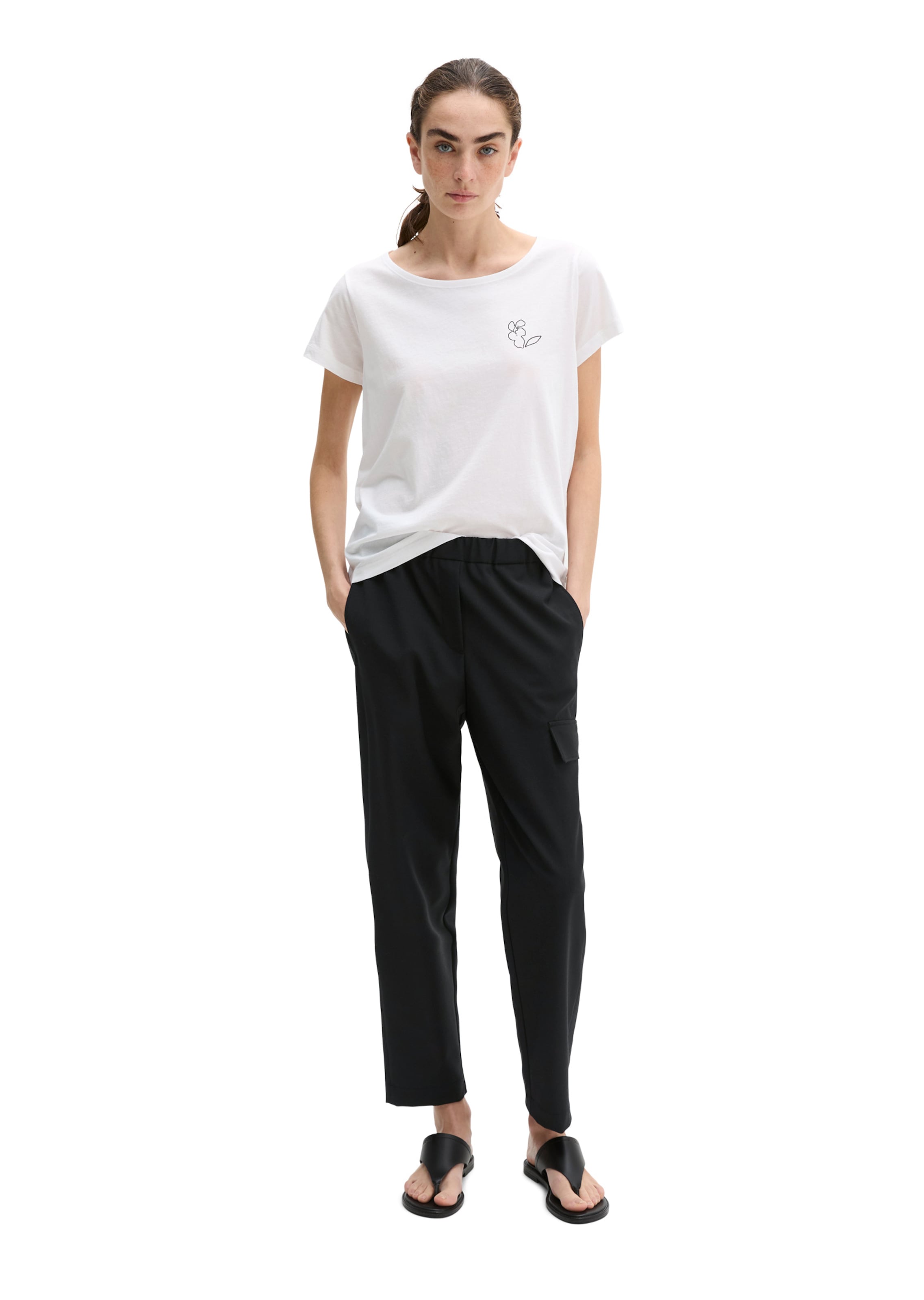 T-shirt Marc O'Polo en blanc