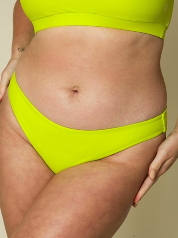 Bas de bikini ' Batur ' Copenhagen Cartel en jaune : devant