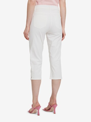 Coupe slim Pantalon Betty Barclay en blanc