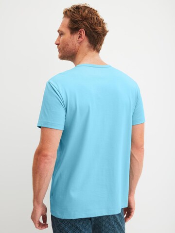 CALIDA Shirt 'RMX Sleep Leisure'‌‌‌‌ in Blau