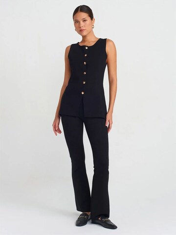 Flared Leggings 'Gamaschen' di Dilvin in nero: frontale