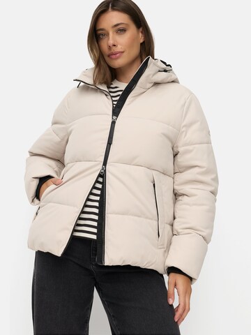 CAMEL ACTIVE Gefütterte Jacke mit reflektierenden Details in Beige
