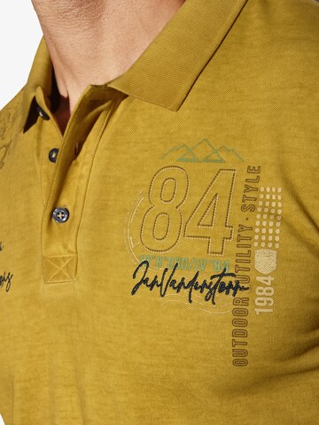 Jan Vanderstorm Shirt 'Morkstad' in Yellow