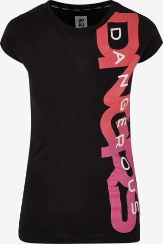 Dangerous DNGRS Shirt 'Hyena' in Black: front