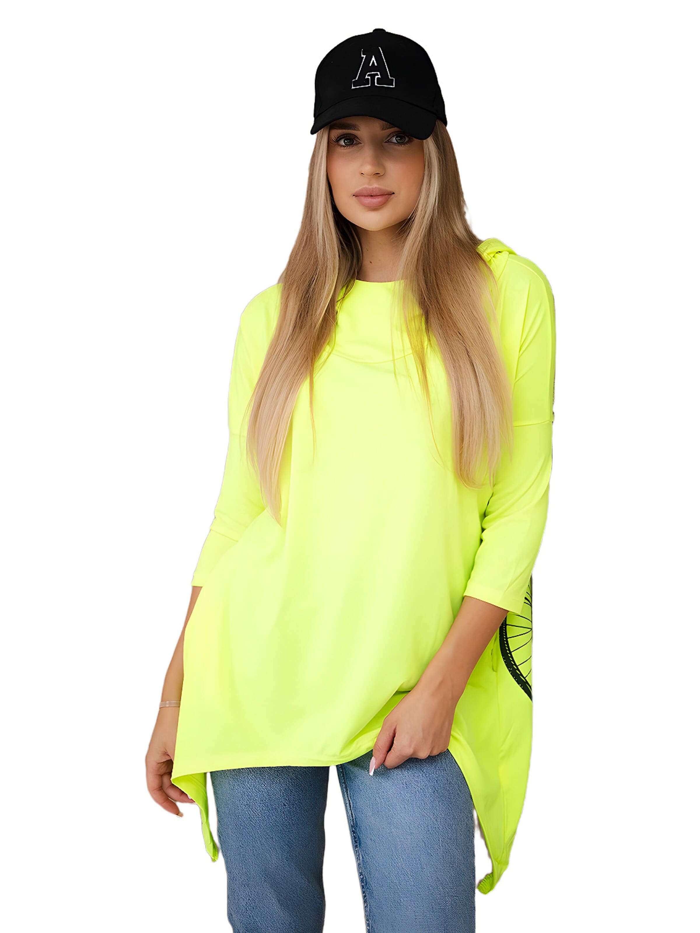 Lumera Bluzka sportowa w kolorze żółty: przód