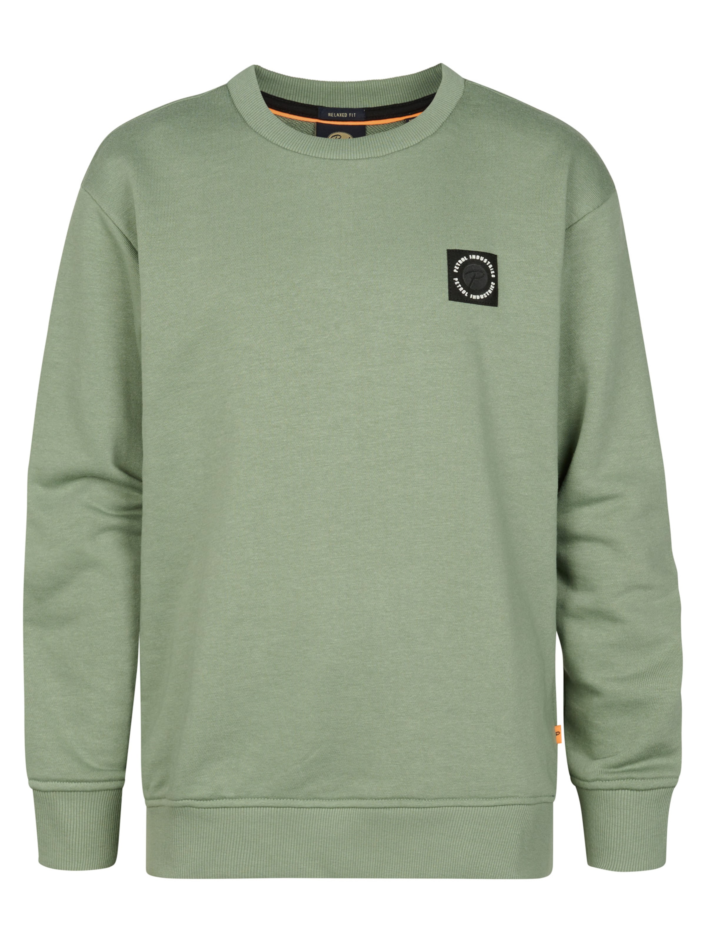Petrol Industries Sweatshirt 'Coyote' in Green: front